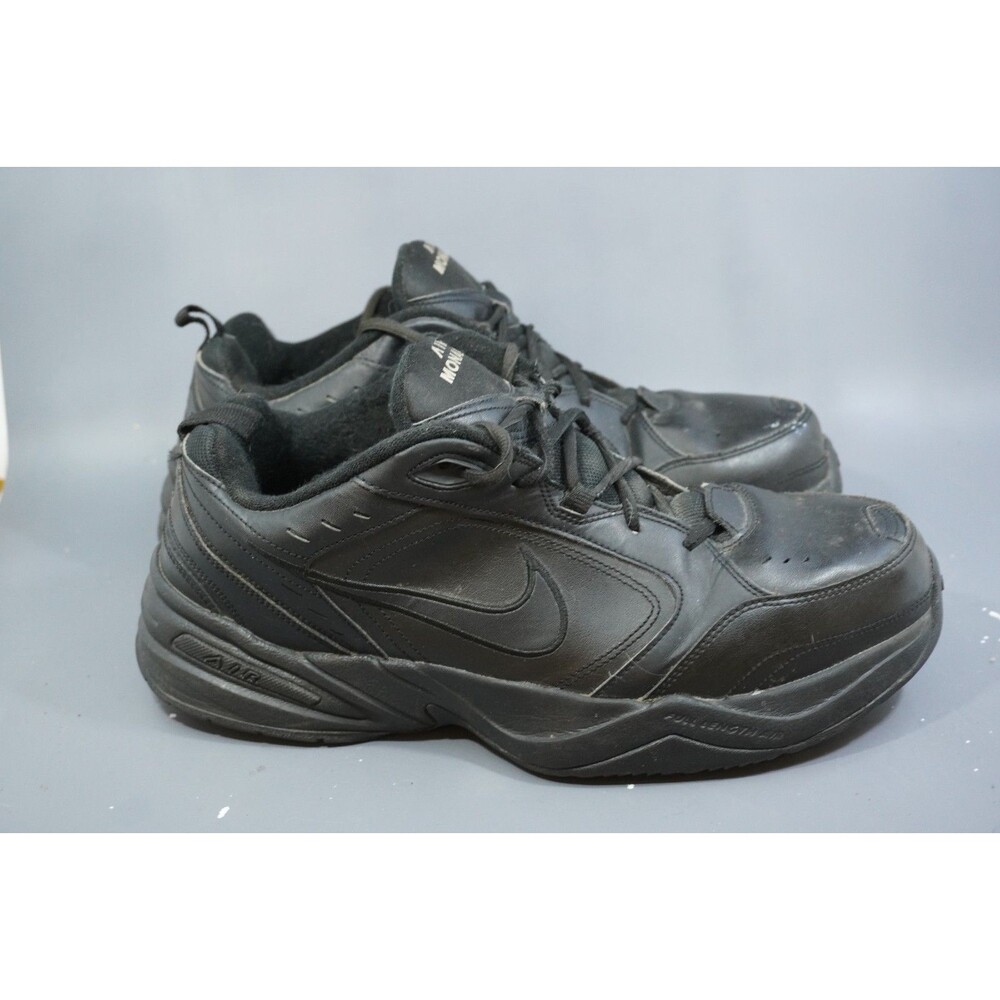 Nike Air Monarch IV Shoes Mens Size 13 4E Black Walking Sneakers 416355-001